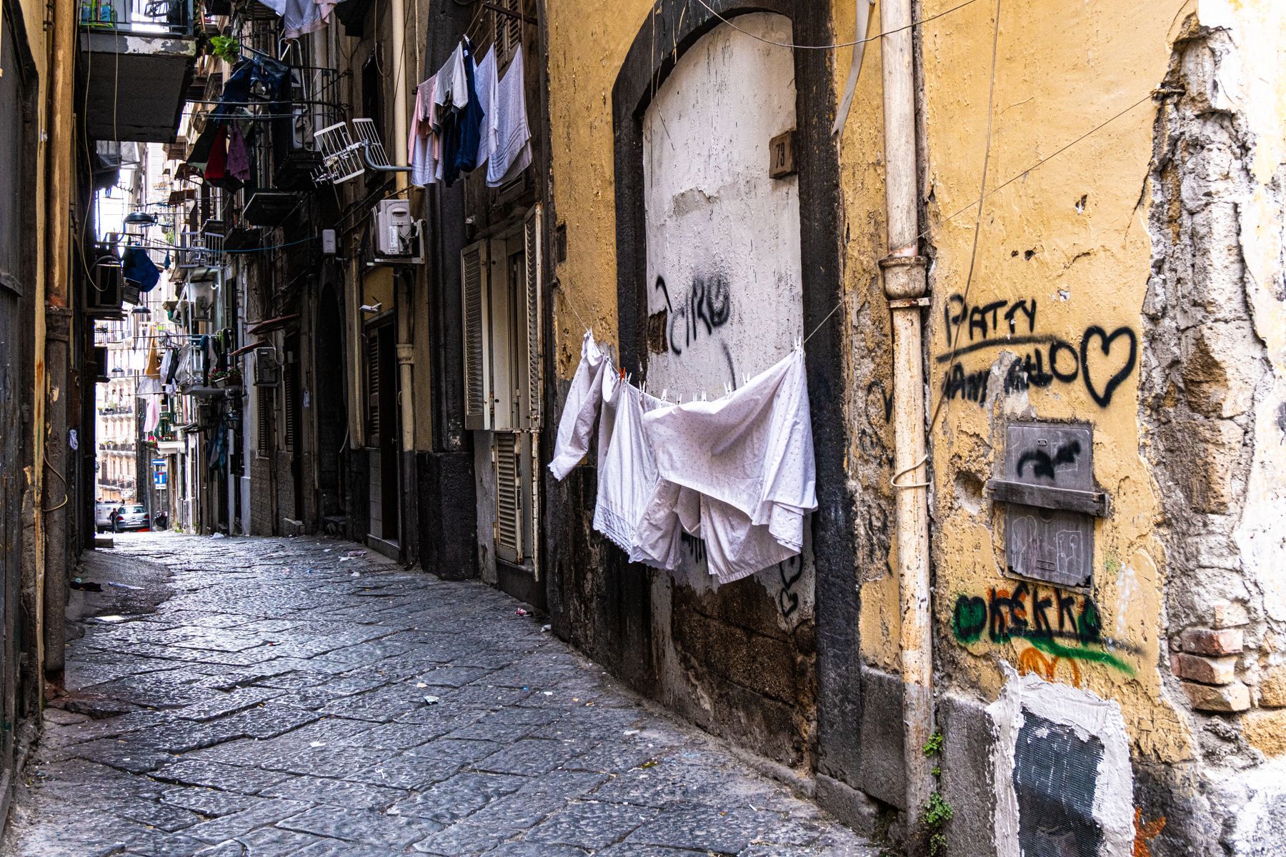 Un vicolo di Napoli