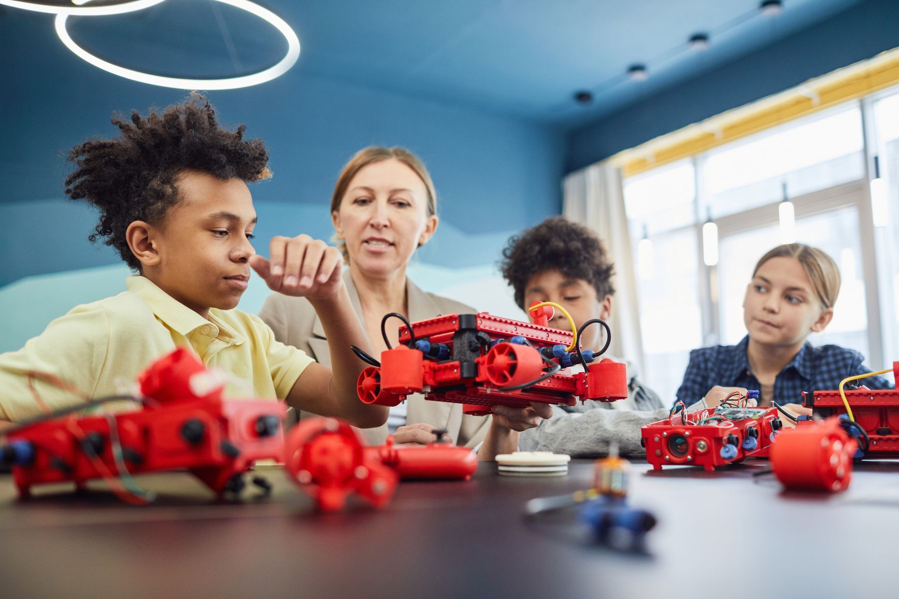 Una lezione di robotica