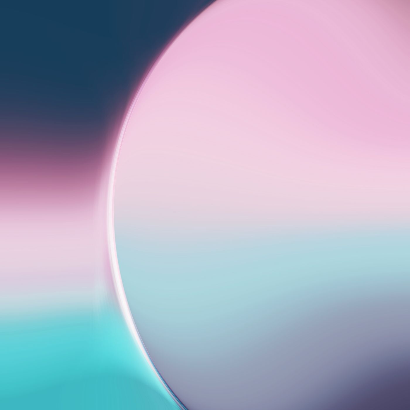Una sfumatura astratta rosa e azzurra