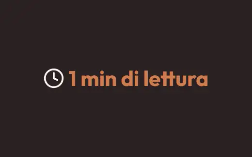 Tempo di Lettura →