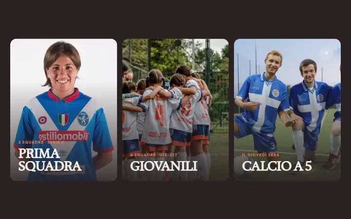 Showcase Grid (card + arrow) →