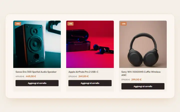 Alle Tiles · WooCommerce